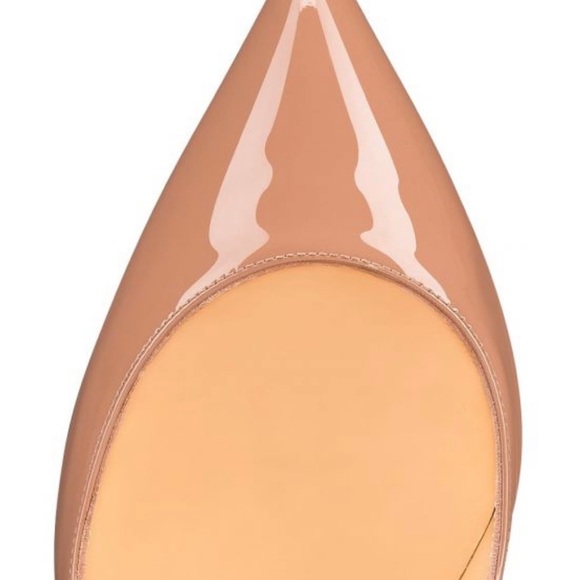 Hot Chick 100 Patent Red Sole High-Heel Pumps - Picture 4 of 6